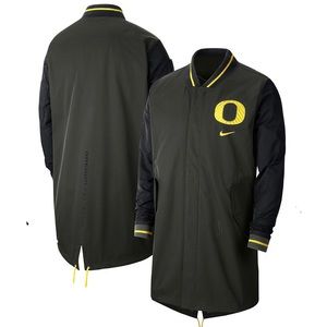 NWT Nike Olive Oregon Ducks Full-Zip Players Coat